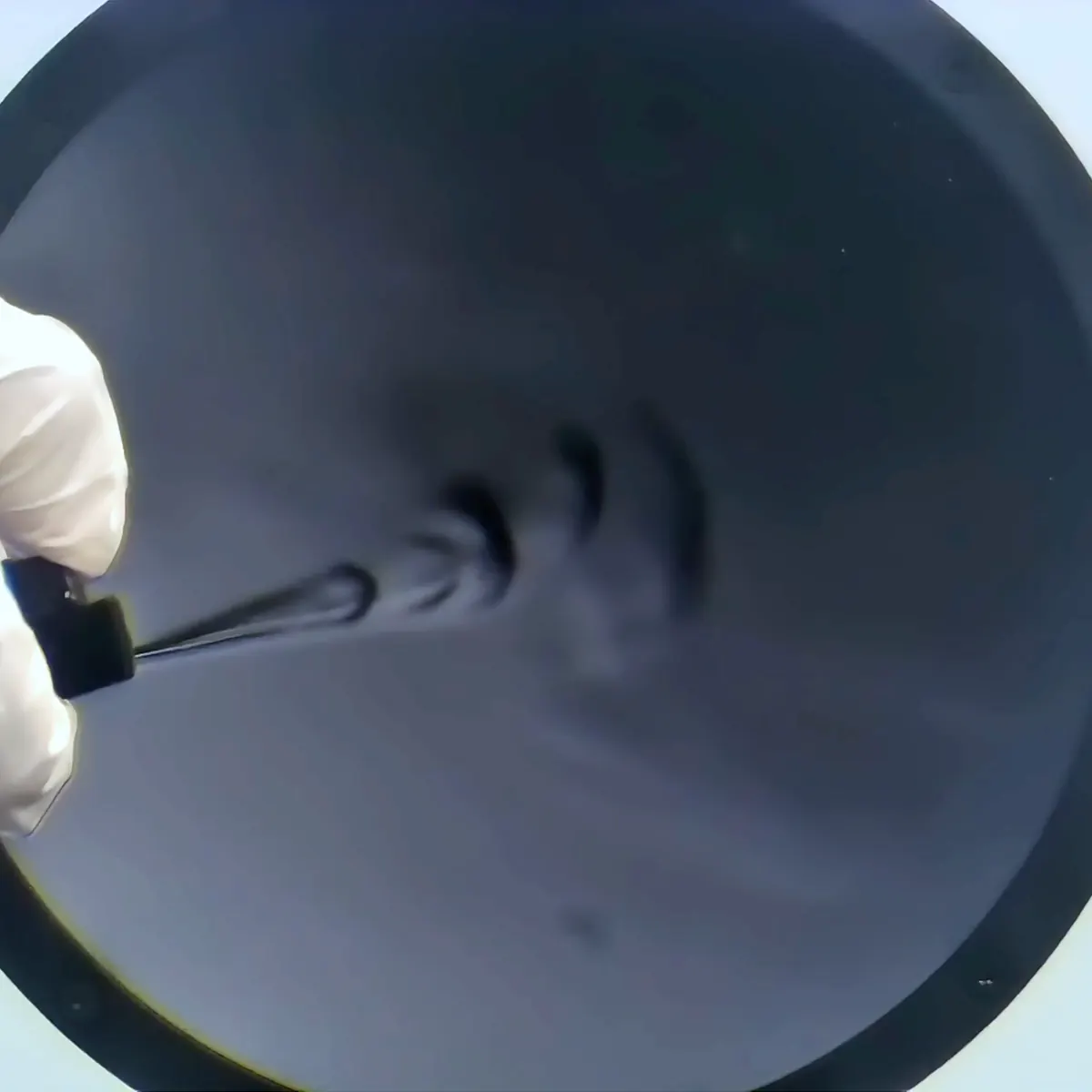 Butane gas flow visualized by PSA02
